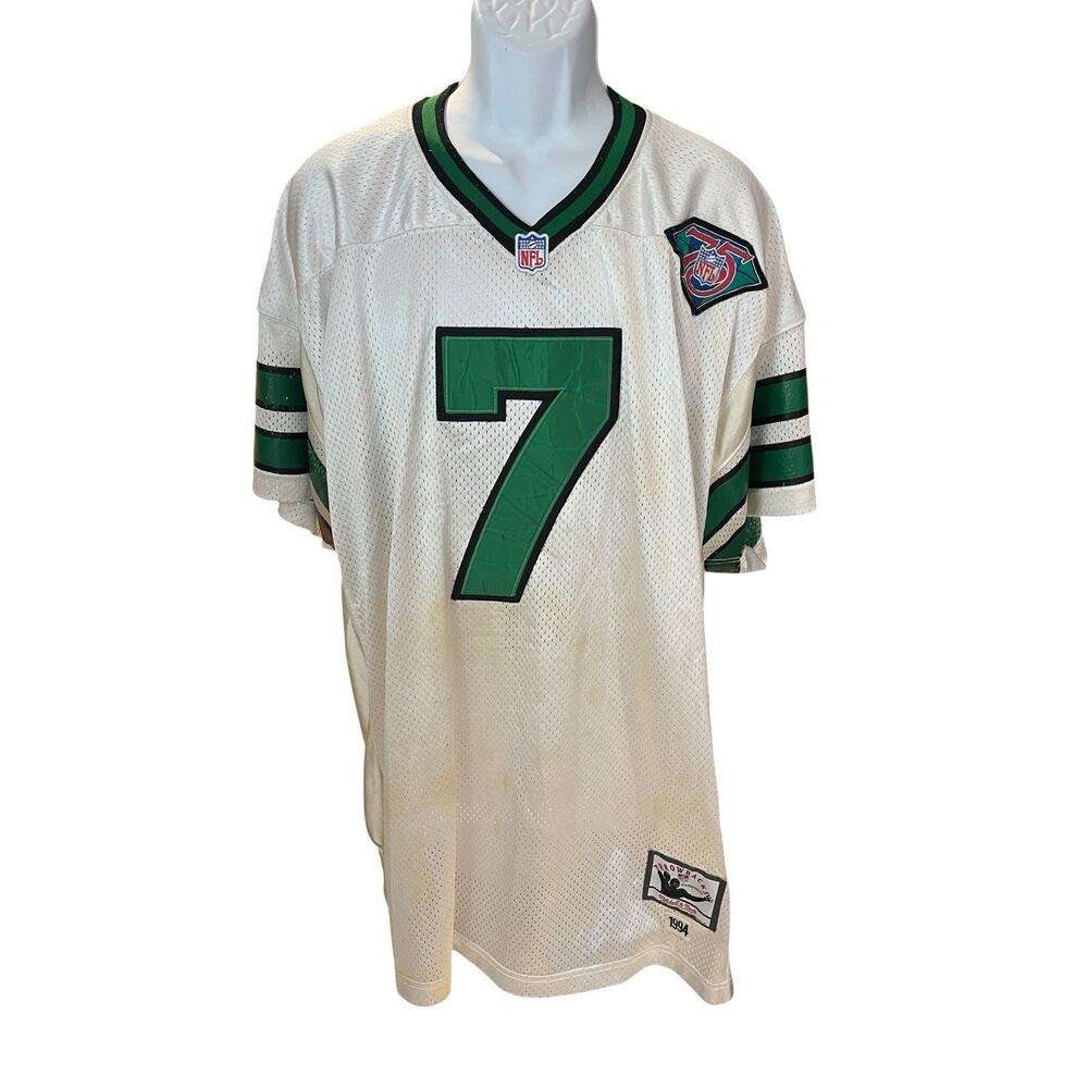 Vtg Mitchell & Ness Men's 3XL NFL #7 Boomer Esiason New York Jets 75 jersey
